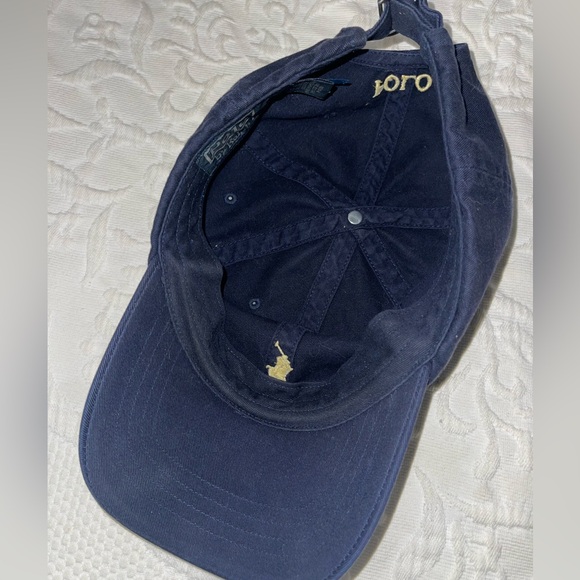 ❌SOLD❌Polo Ralph Lauren Navy baseball cap hat - Picture 2 of 8